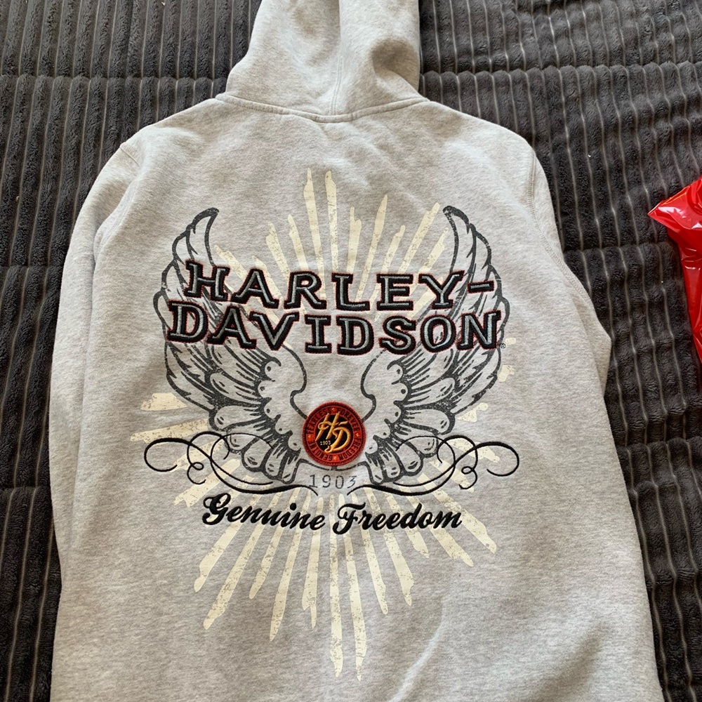 HARLEY HOODIE anniversary. Ladies